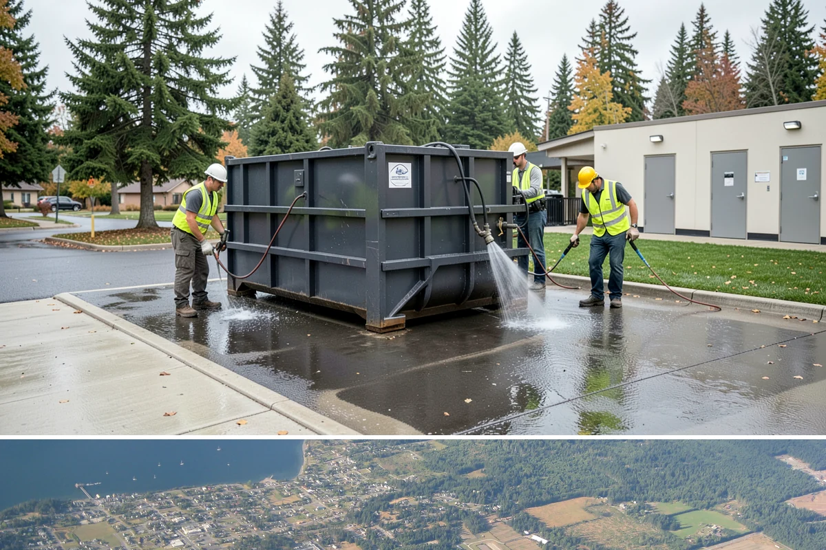 Parks Department Grounds Maintenance in Coupeville, Island County, WA - Peak demand spans Memorial Day through Labor Day when park usage and mowing frequency are highest.