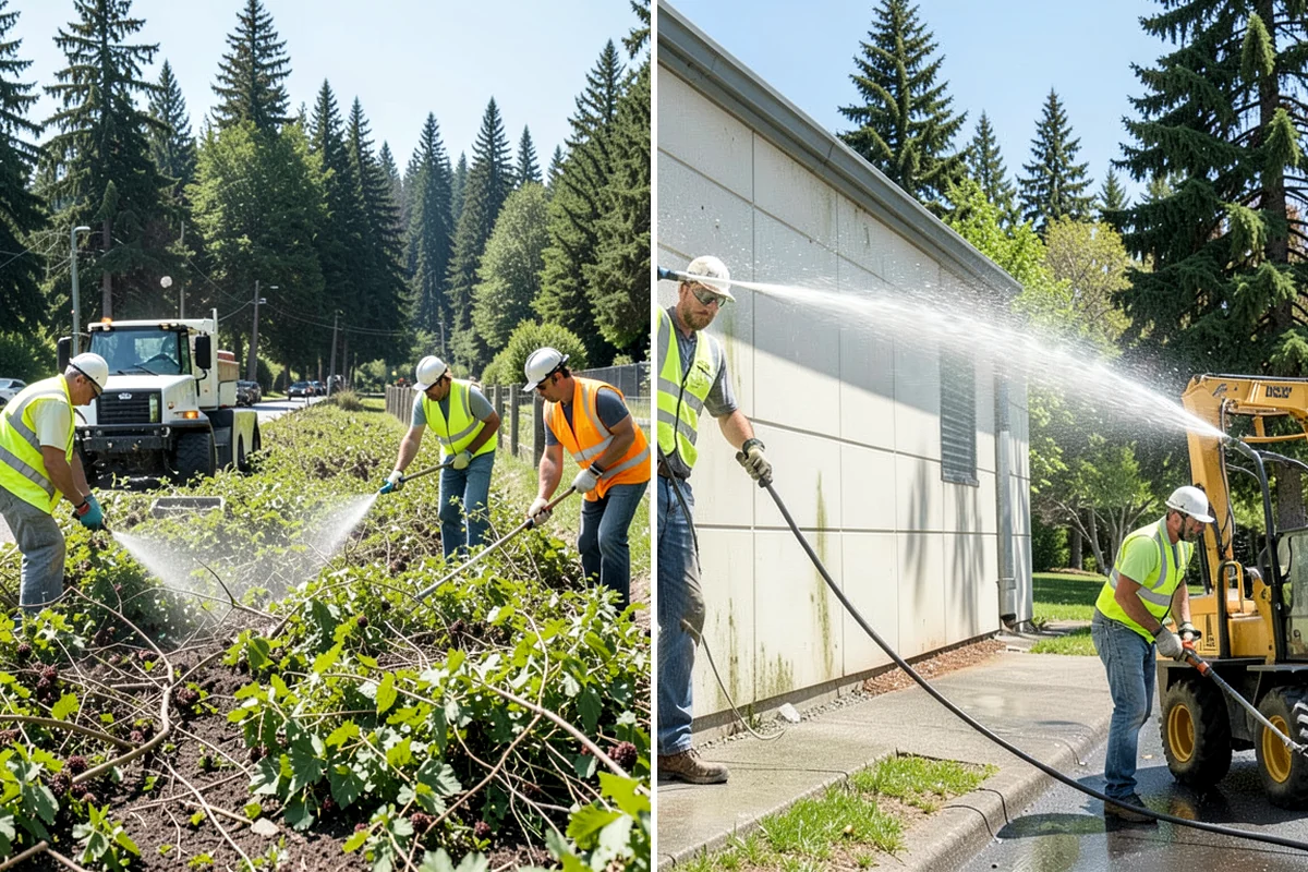 Parks Department Grounds Maintenance in DuPont, Pierce County, WA - Align with the parks director on maintenance standards and priority sites