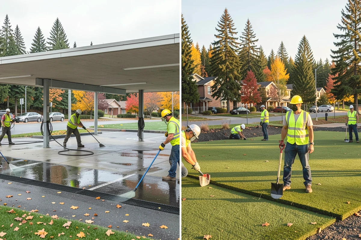 Parks Department Grounds Maintenance in Edgewood, Pierce County, WA - Align with the parks director on maintenance standards and priority sites