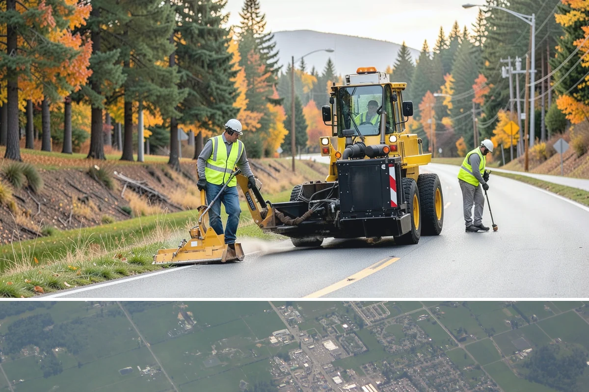 Parks Department Grounds Maintenance in Enumclaw, King County, WA - Peak demand spans Memorial Day through Labor Day when park usage and mowing frequency are highest.