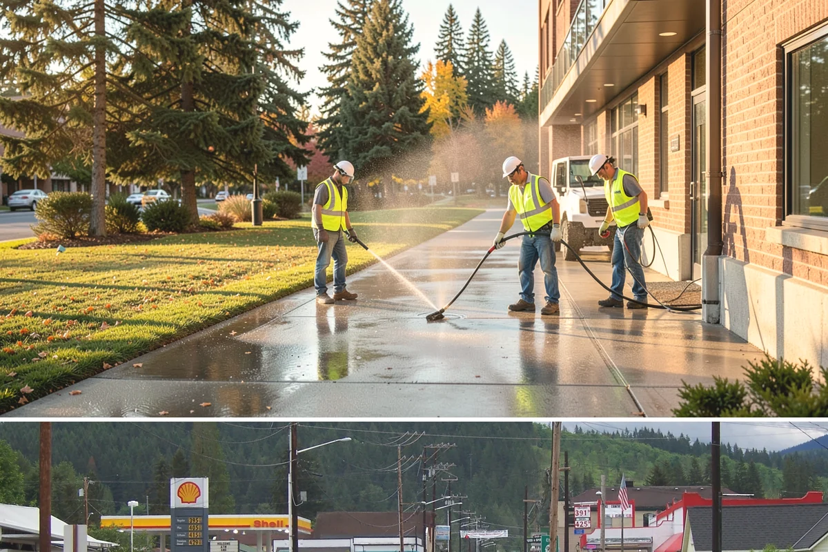 Parks Department Grounds Maintenance in Granite Falls, Snohomish County, WA - Peak demand spans Memorial Day through Labor Day when park usage and mowing frequency are highest.