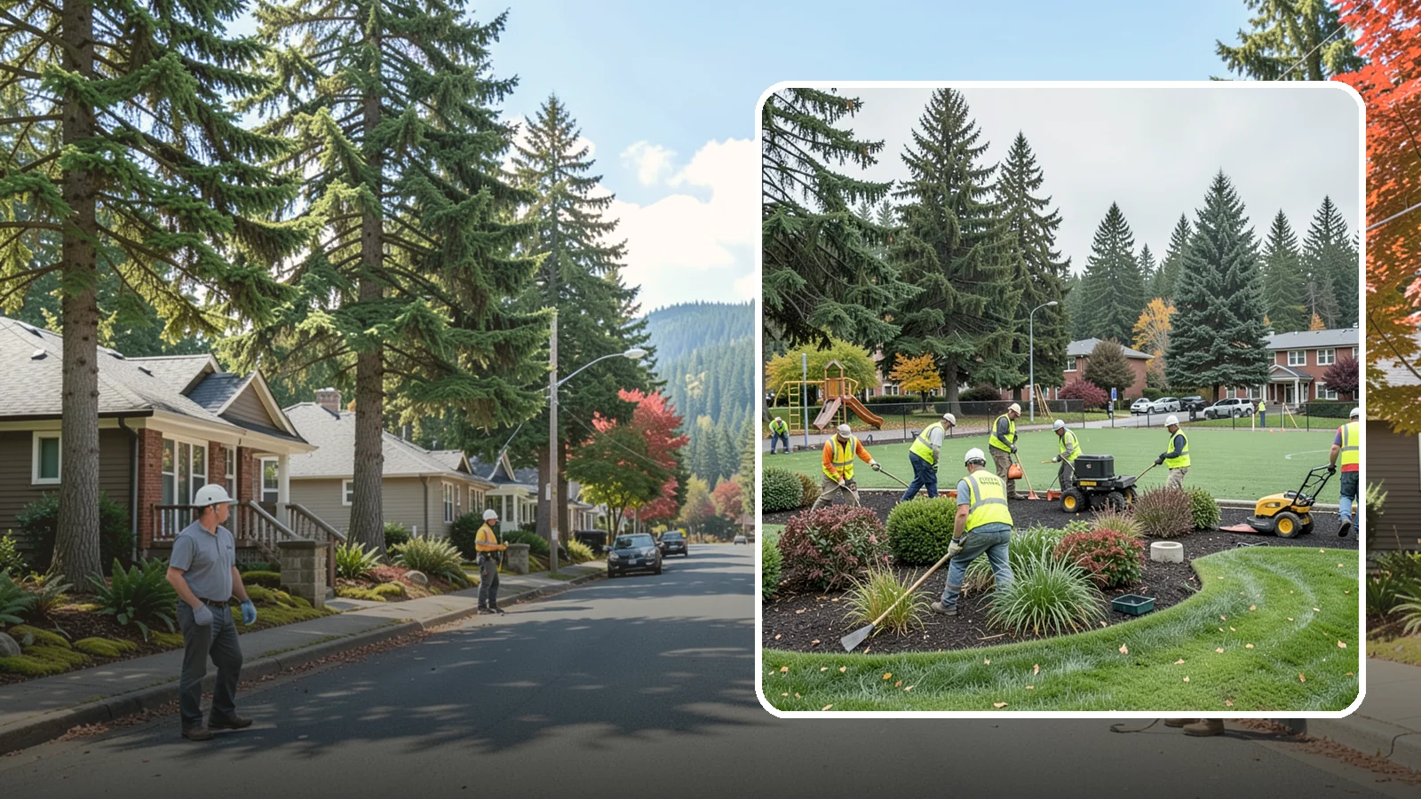 Parks Department Grounds Maintenance in Hunts Point, King County, WA - Contract grounds maintenance supporting Western Washington parks departments across neighborhood parks and regional greenspaces.