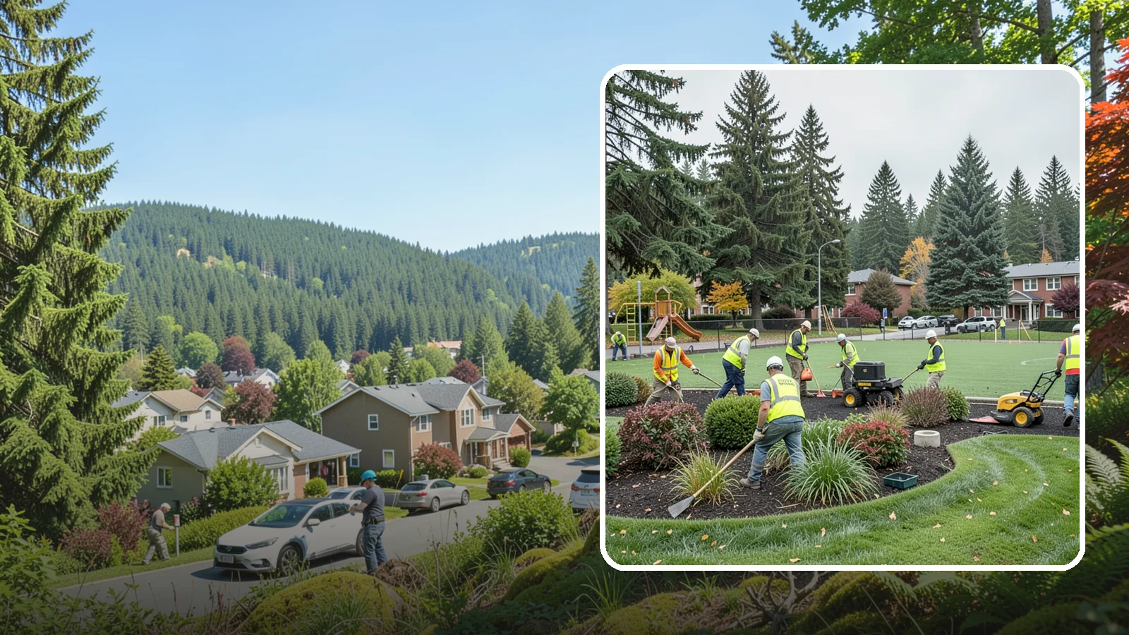 Parks Department Grounds Maintenance in Index, Snohomish County, WA - Contract grounds maintenance supporting Western Washington parks departments across neighborhood parks and regional greenspaces.