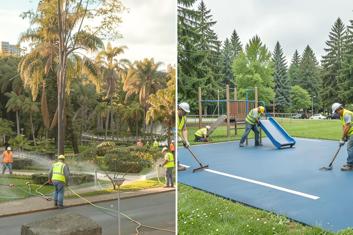Parks Department Grounds Maintenance in La Conner, Skagit County, WA - Align with the parks director on maintenance standards and priority sites