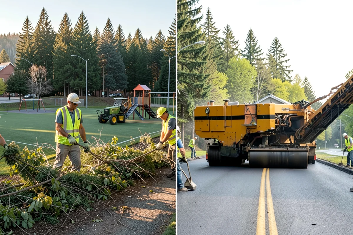 Parks Department Grounds Maintenance in Lake Forest Park, King County, WA - Align with the parks director on maintenance standards and priority sites
