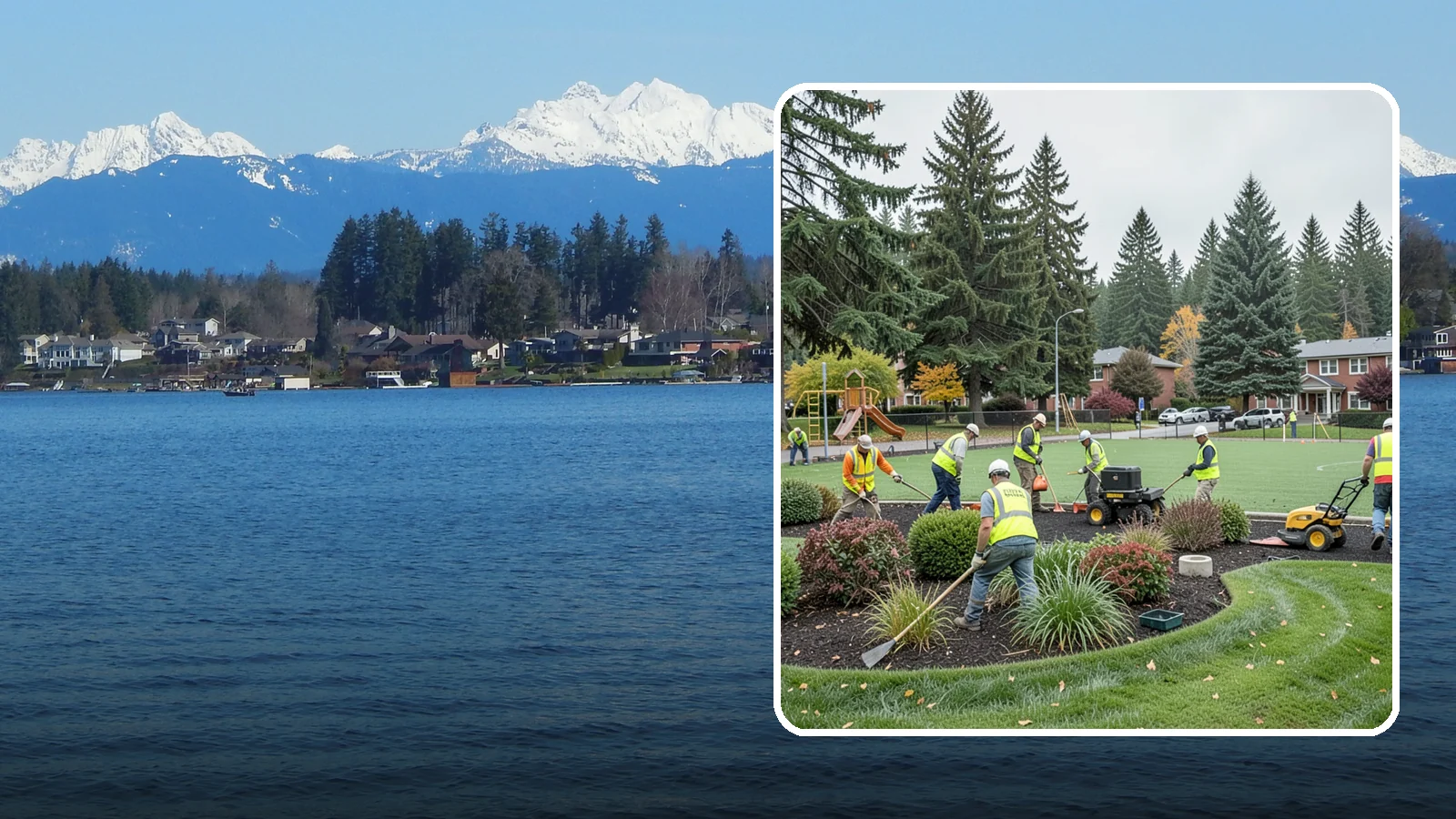 Parks Department Grounds Maintenance in Lake Stevens, Snohomish County, WA - Contract grounds maintenance supporting Western Washington parks departments across neighborhood parks and regional greenspaces.