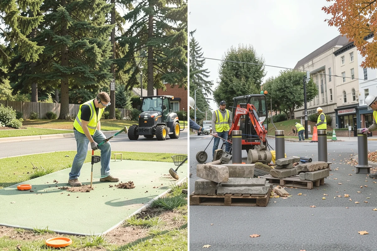 Parks Department Grounds Maintenance in Mercer Island, King County, WA - Align with the parks director on maintenance standards and priority sites