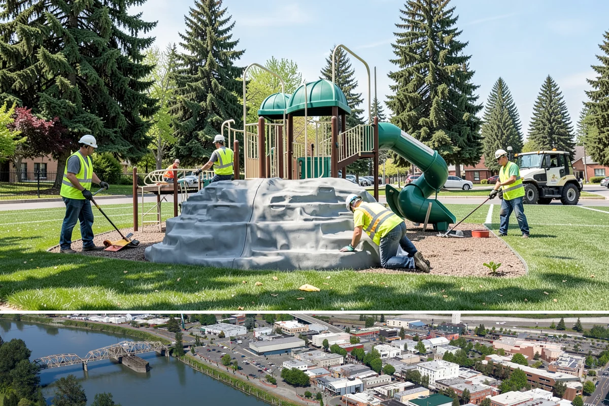 Parks Department Grounds Maintenance in Mount Vernon, Skagit County, WA - Peak demand spans Memorial Day through Labor Day when park usage and mowing frequency are highest.