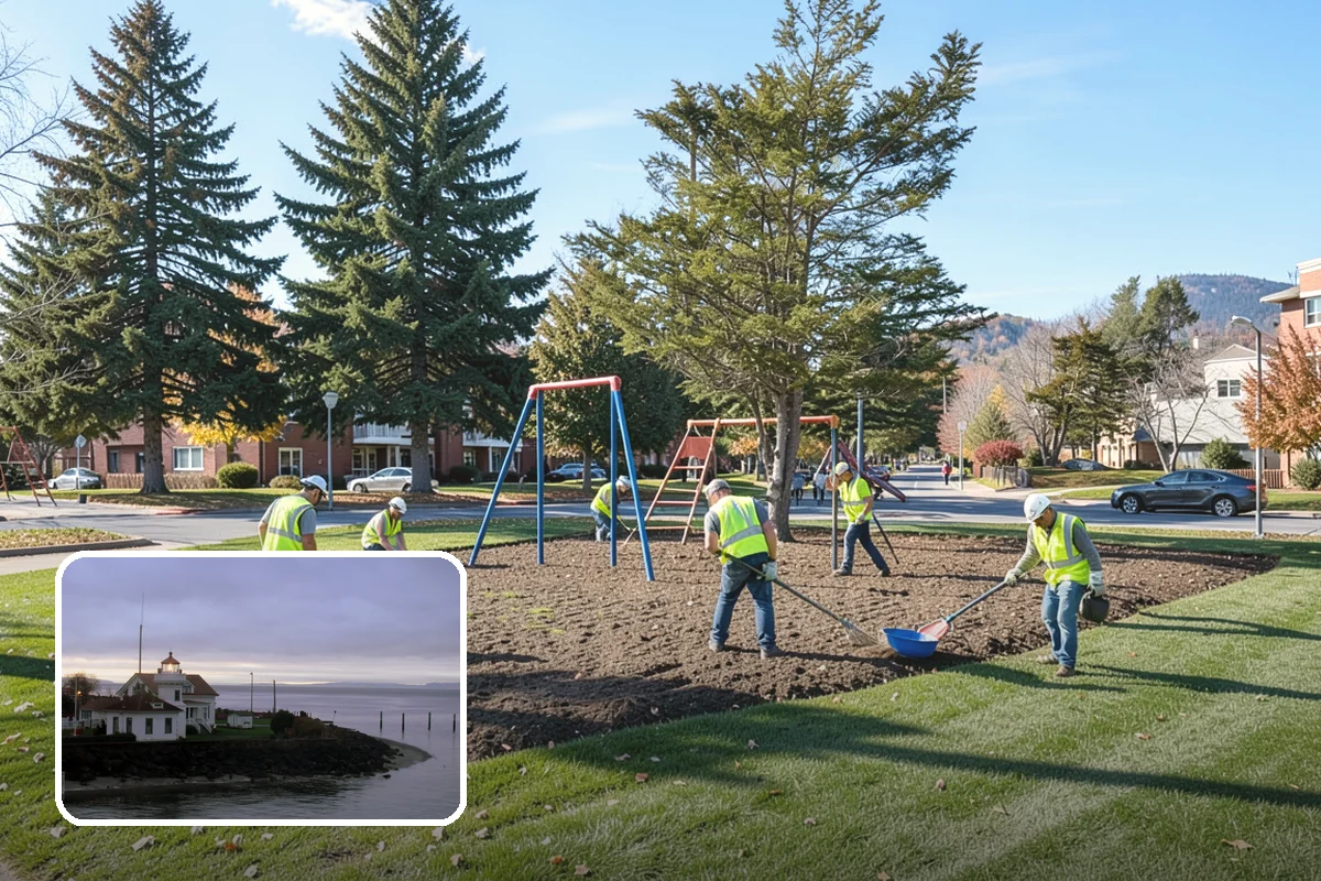 Parks Department Grounds Maintenance in Mukilteo, Snohomish County, WA - Extends department capacity without new headcount