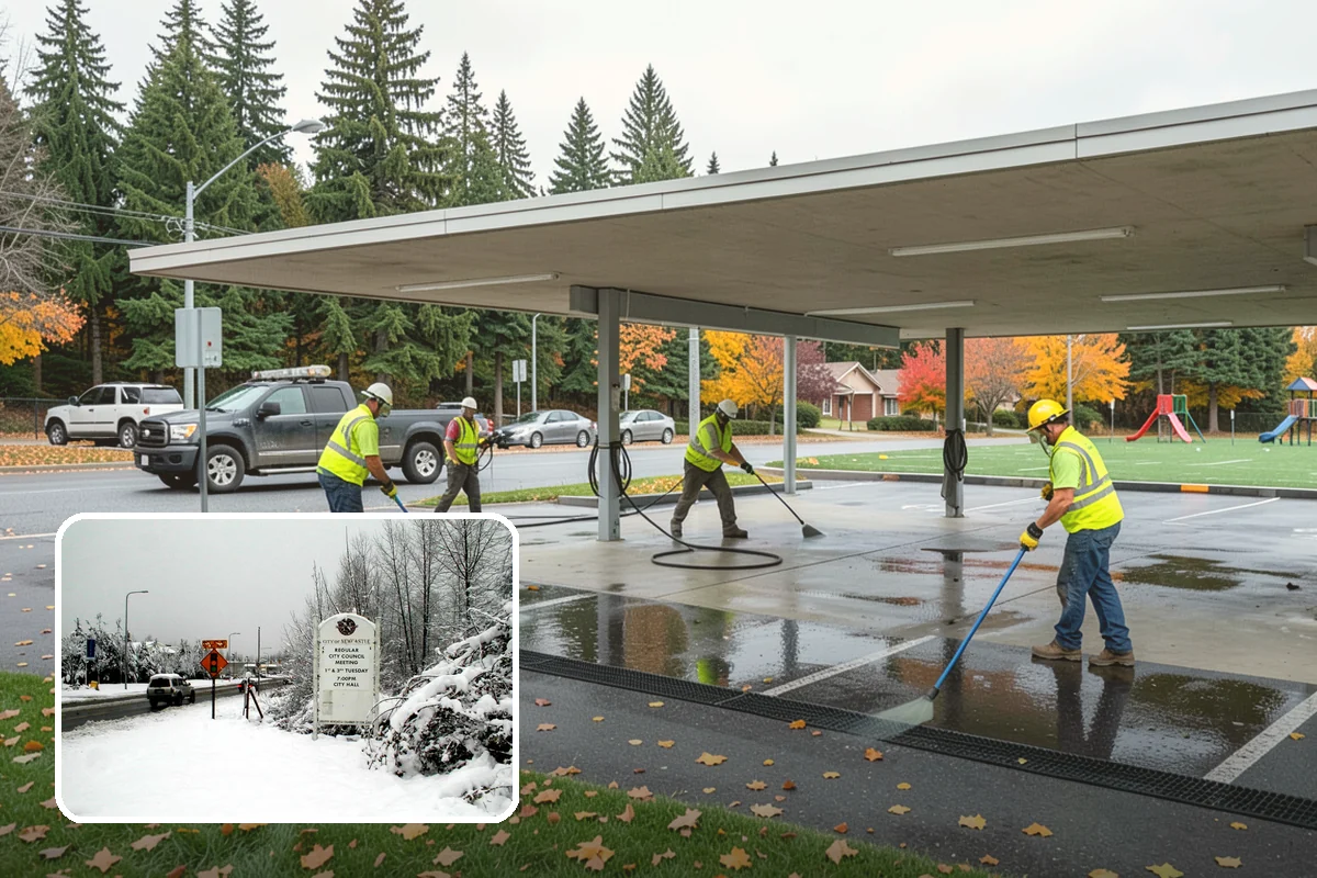 Parks Department Grounds Maintenance in Newcastle, King County, WA - Extends department capacity without new headcount