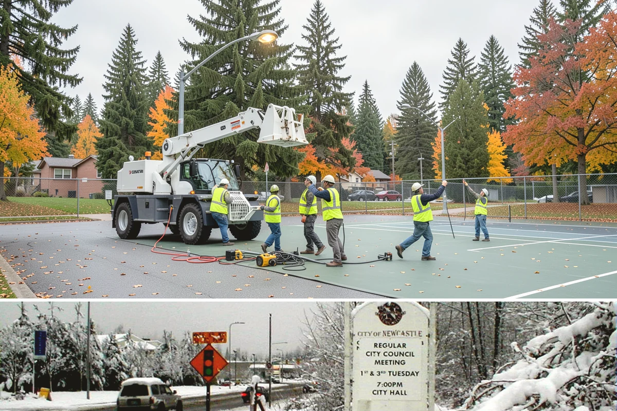 Parks Department Grounds Maintenance in Newcastle, King County, WA - Peak demand spans Memorial Day through Labor Day when park usage and mowing frequency are highest.