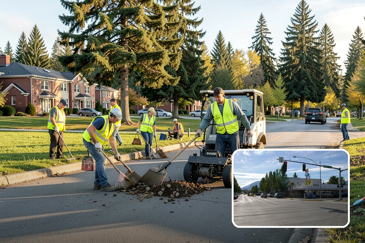 Parks Department Grounds Maintenance in North Bend, King County, WA - Extends department capacity without new headcount
