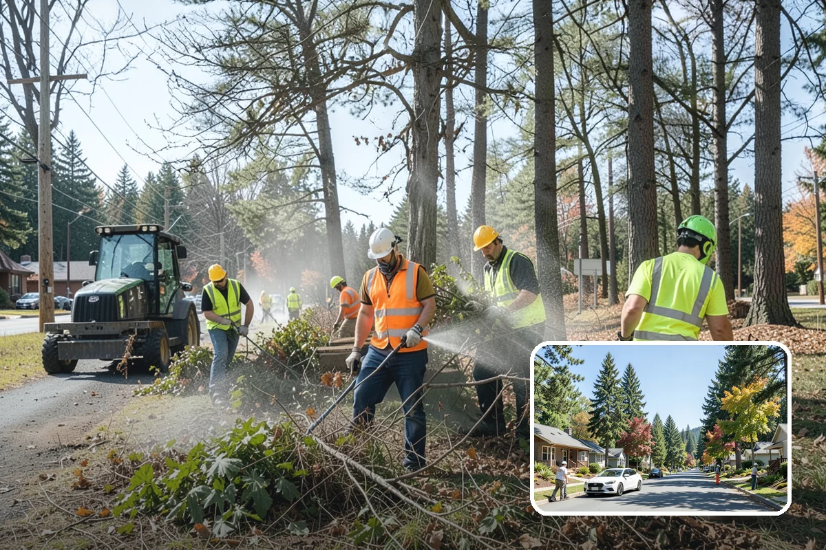 Parks Department Grounds Maintenance in Orting, Pierce County, WA - Extends department capacity without new headcount