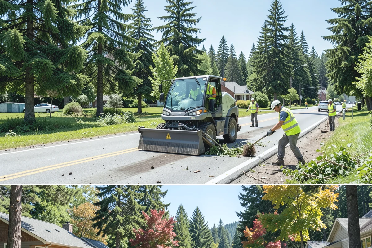 Parks Department Grounds Maintenance in Orting, Pierce County, WA - Peak demand spans Memorial Day through Labor Day when park usage and mowing frequency are highest.