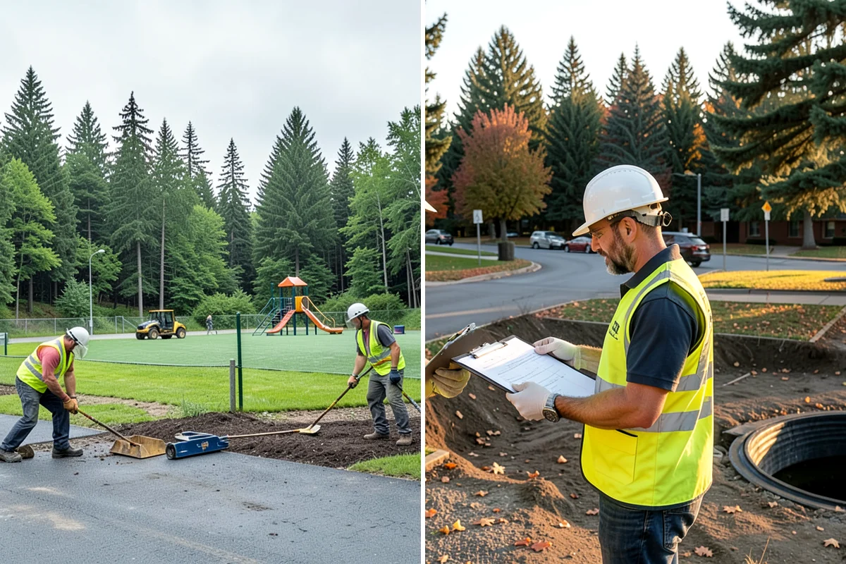 Parks Department Grounds Maintenance in Puyallup, Pierce County, WA - Align with the parks director on maintenance standards and priority sites