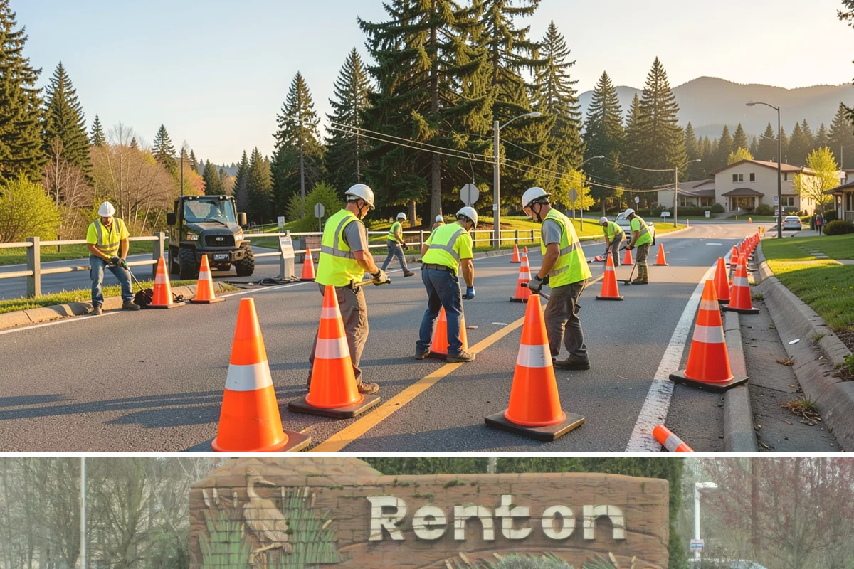 Parks Department Grounds Maintenance in Renton, King County, WA - Peak demand spans Memorial Day through Labor Day when park usage and mowing frequency are highest.