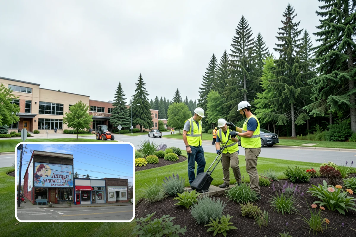Parks Department Grounds Maintenance in Ruston, Pierce County, WA - Extends department capacity without new headcount