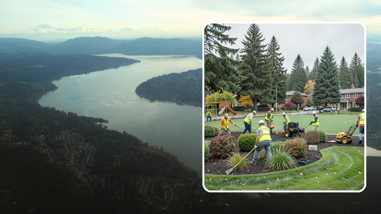 Parks Department Grounds Maintenance in Sammamish, King County, WA - Contract grounds maintenance supporting Western Washington parks departments across neighborhood parks and regional greenspaces.