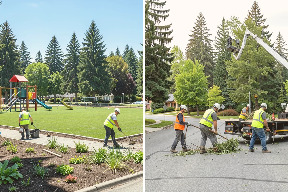 Parks Department Grounds Maintenance in Sammamish, King County, WA - Align with the parks director on maintenance standards and priority sites