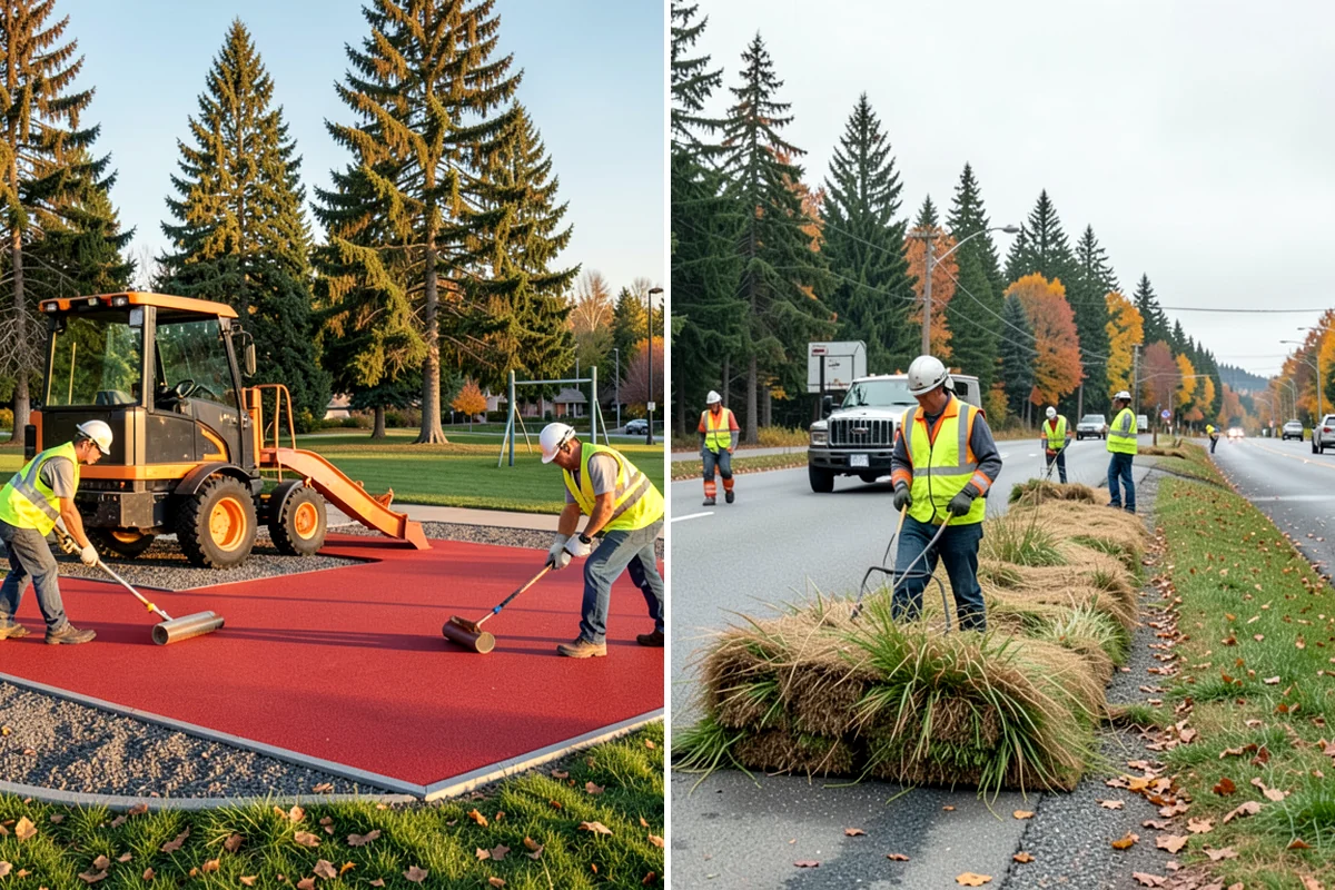 Parks Department Grounds Maintenance in Sedro-Woolley, Skagit County, WA - Align with the parks director on maintenance standards and priority sites