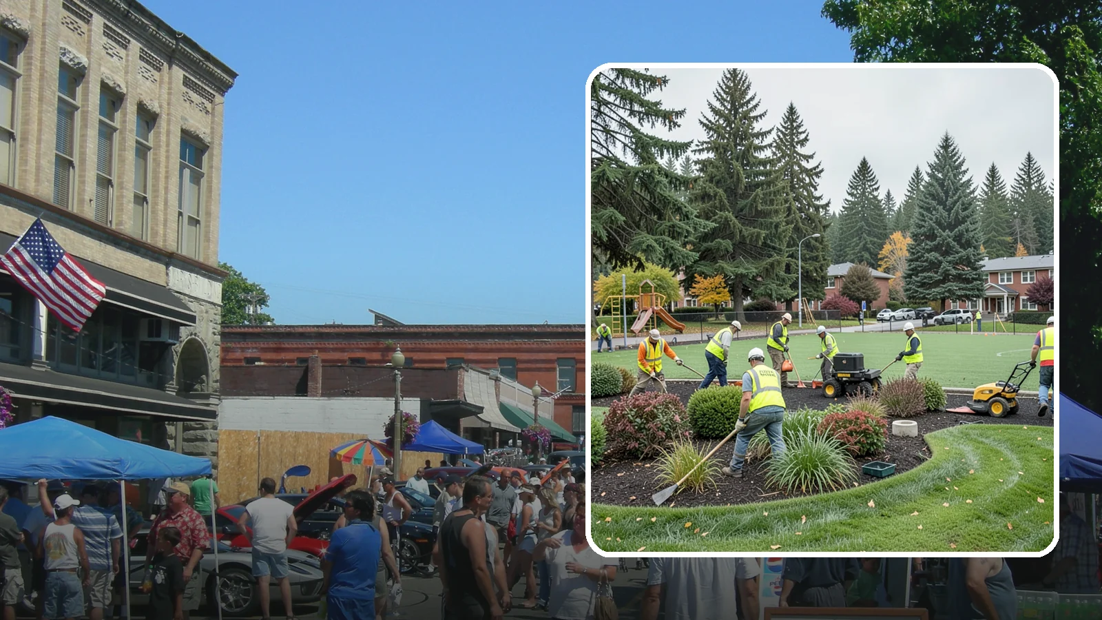 Parks Department Grounds Maintenance in Snohomish, Snohomish County, WA - Contract grounds maintenance supporting Western Washington parks departments across neighborhood parks and regional greenspaces.