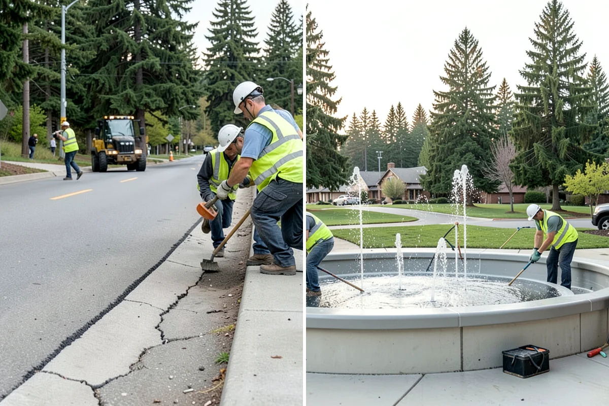 Parks Department Grounds Maintenance in Snoqualmie, King County, WA - Align with the parks director on maintenance standards and priority sites