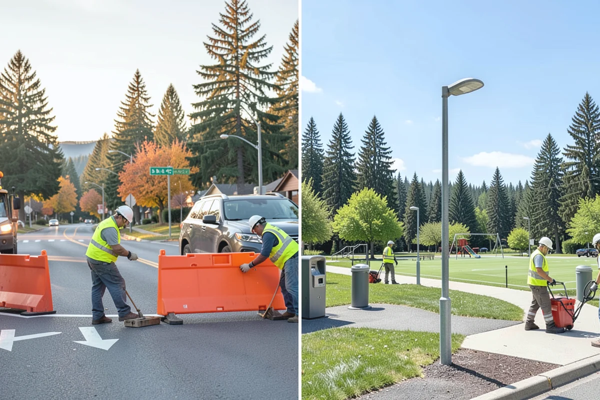 Parks Department Grounds Maintenance in South Prairie, Pierce County, WA - Align with the parks director on maintenance standards and priority sites