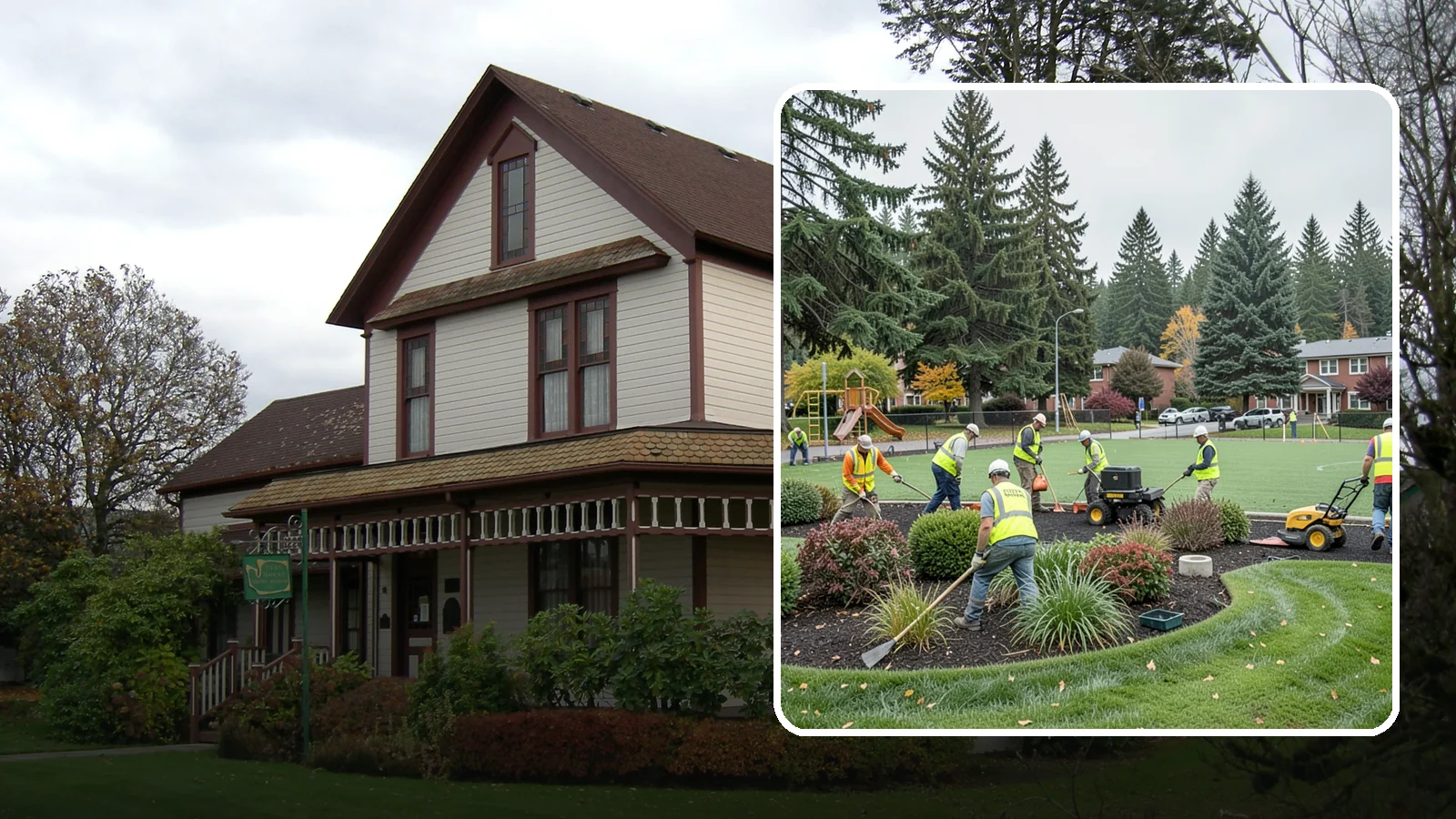 Parks Department Grounds Maintenance in Sumner, Pierce County, WA - Contract grounds maintenance supporting Western Washington parks departments across neighborhood parks and regional greenspaces.