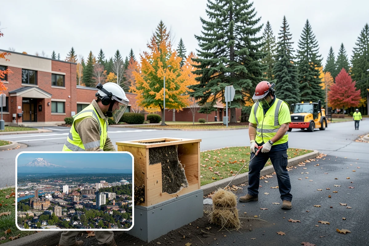 Parks Department Grounds Maintenance in Tacoma, Pierce County, WA - Extends department capacity without new headcount