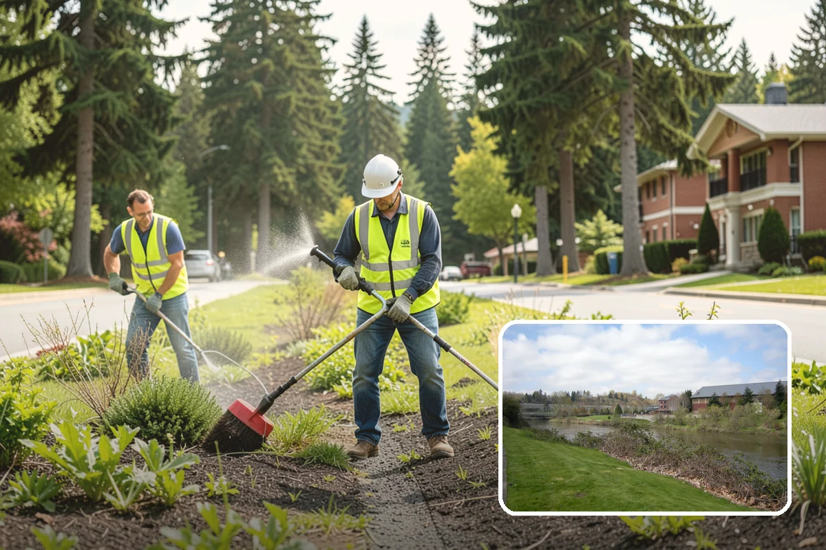 Parks Department Grounds Maintenance in Tukwila, King County, WA - Extends department capacity without new headcount