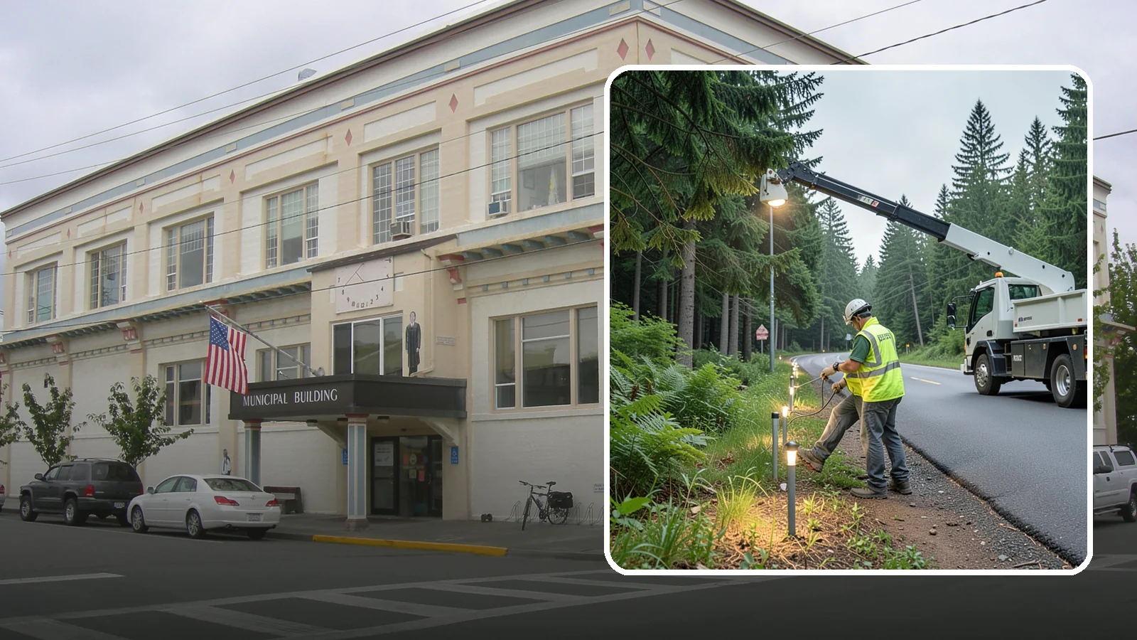 Path Lighting in Anacortes, Skagit County, WA - Installation and maintenance of walkway and trail lighting to keep public paths safe after dark.