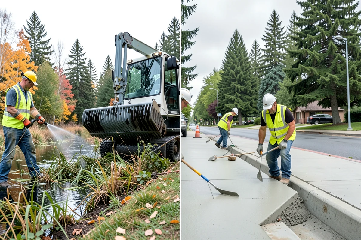 Path Lighting in Arlington, Snohomish County, WA - Assess route lighting levels, spacing, and fixture condition