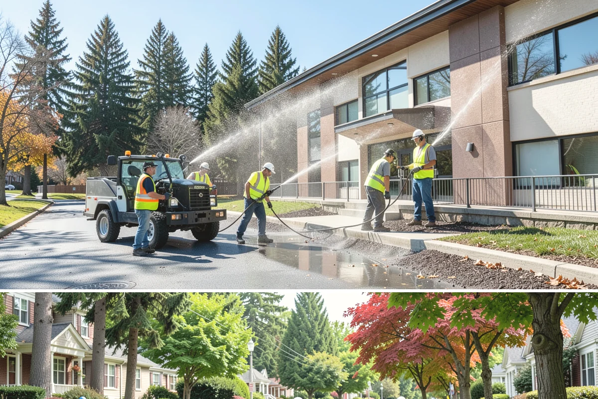 Path Lighting in Beaux Arts Village, King County, WA - New installs favor dry summer conditions, while maintenance and repairs continue through the darker fall and winter.