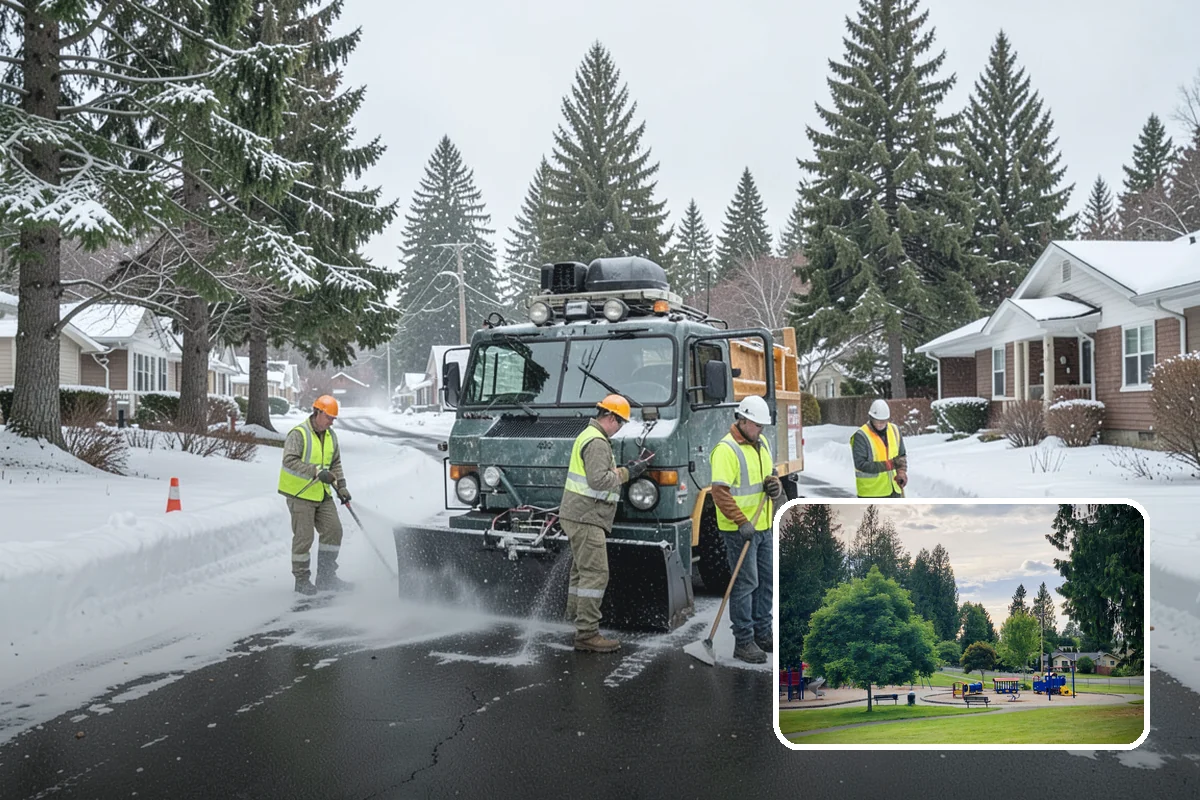 Path Lighting in Bonney Lake, Pierce County, WA - Improves nighttime safety along paths and trails