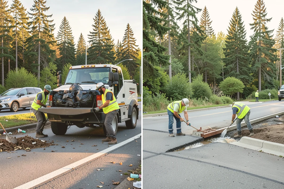 Path Lighting in Bothell, King County, WA - Assess route lighting levels, spacing, and fixture condition
