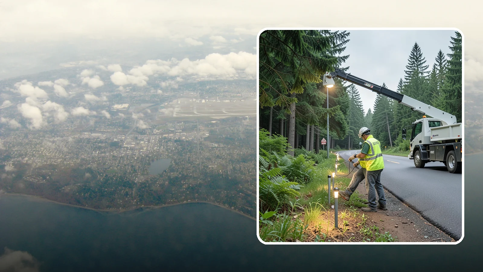 Path Lighting in Burien, King County, WA - Installation and maintenance of walkway and trail lighting to keep public paths safe after dark.