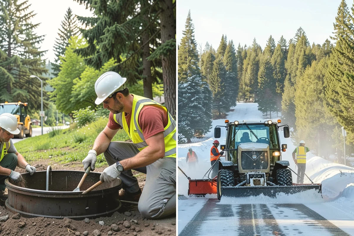 Path Lighting in Burien, King County, WA - Assess route lighting levels, spacing, and fixture condition