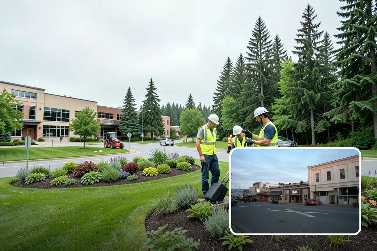 Path Lighting in Burlington, Skagit County, WA - Improves nighttime safety along paths and trails