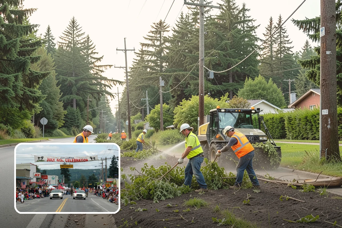 Path Lighting in Carnation, King County, WA - Improves nighttime safety along paths and trails
