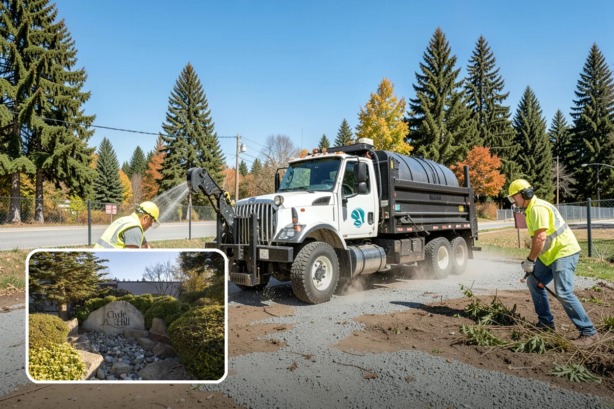 Path Lighting in Clyde Hill, King County, WA - Improves nighttime safety along paths and trails