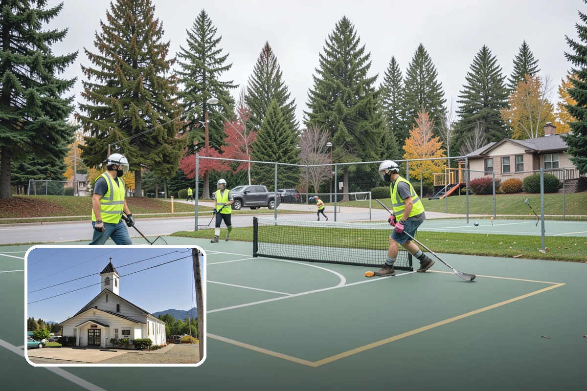 Path Lighting in Concrete, Skagit County, WA - Improves nighttime safety along paths and trails