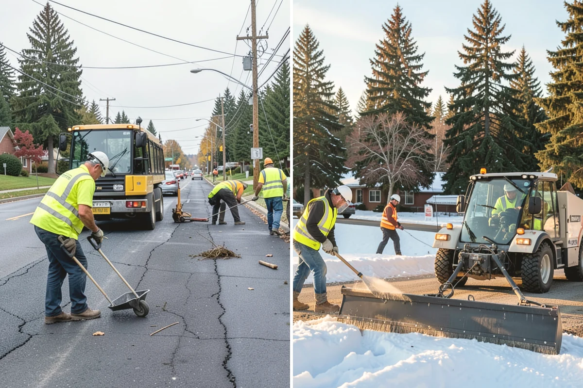 Path Lighting in Covington, King County, WA - Assess route lighting levels, spacing, and fixture condition