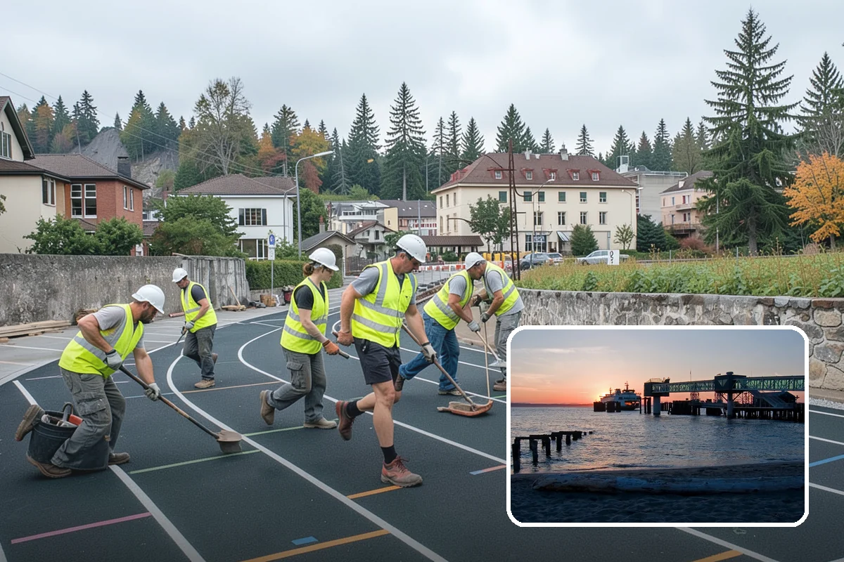 Path Lighting in Edmonds, Snohomish County, WA - Improves nighttime safety along paths and trails