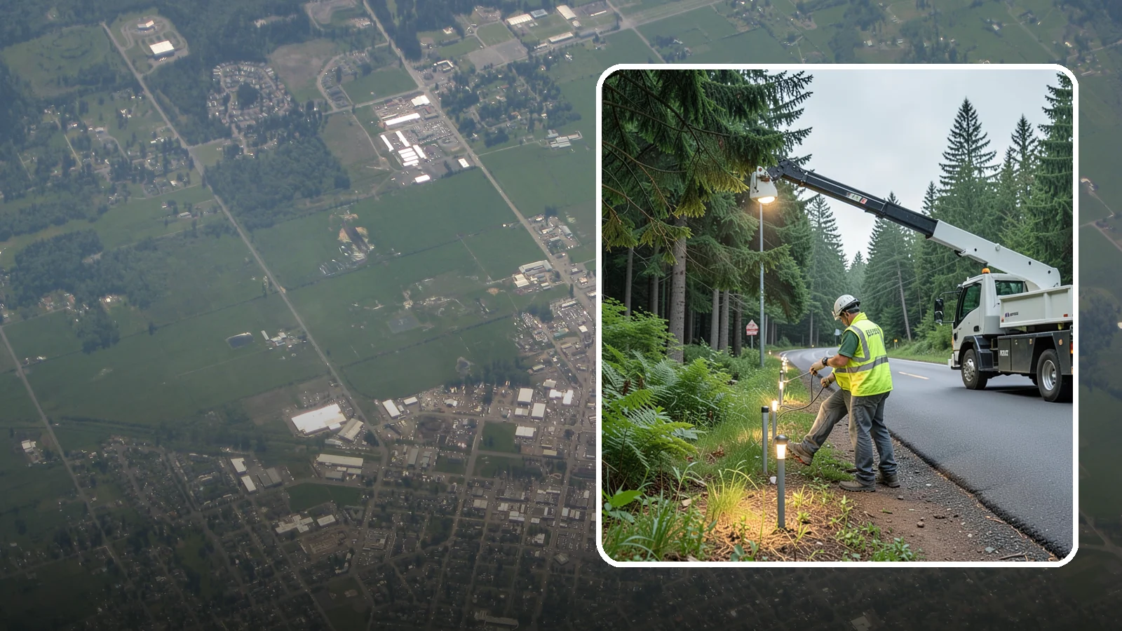 Path Lighting in Enumclaw, King County, WA - Installation and maintenance of walkway and trail lighting to keep public paths safe after dark.