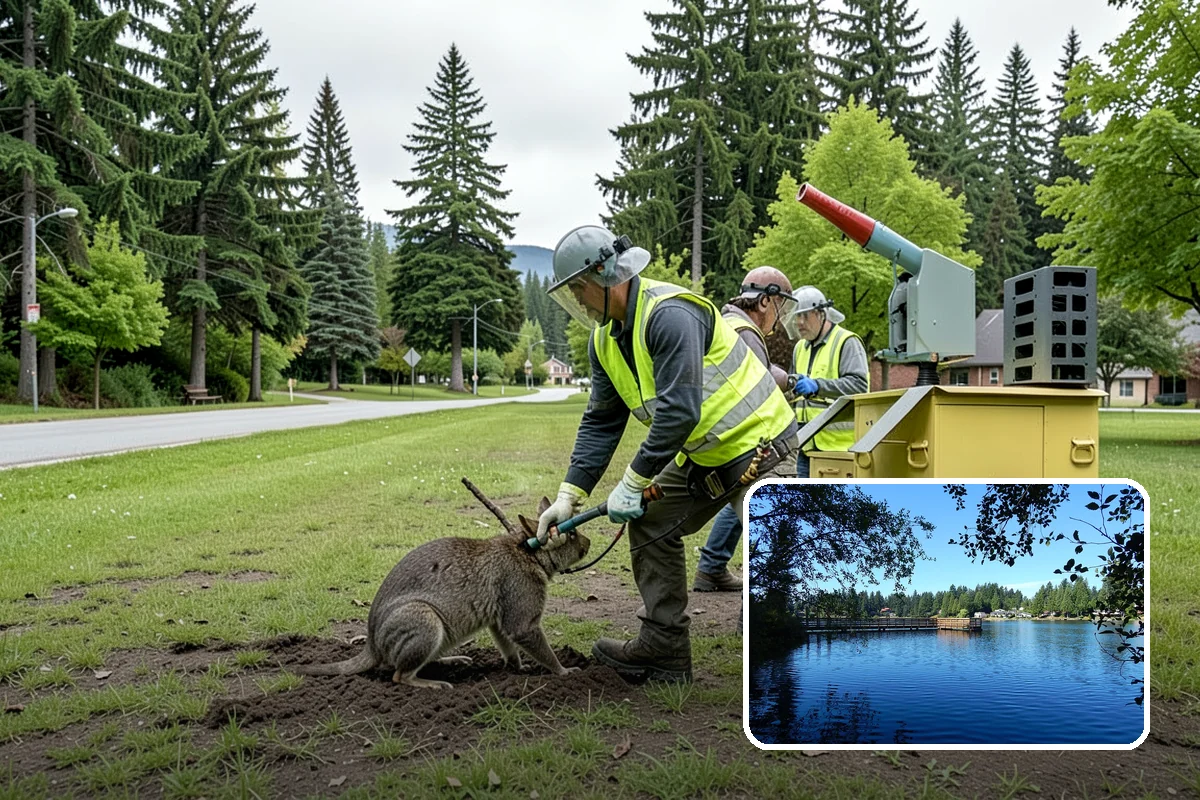Path Lighting in Federal Way, King County, WA - Improves nighttime safety along paths and trails
