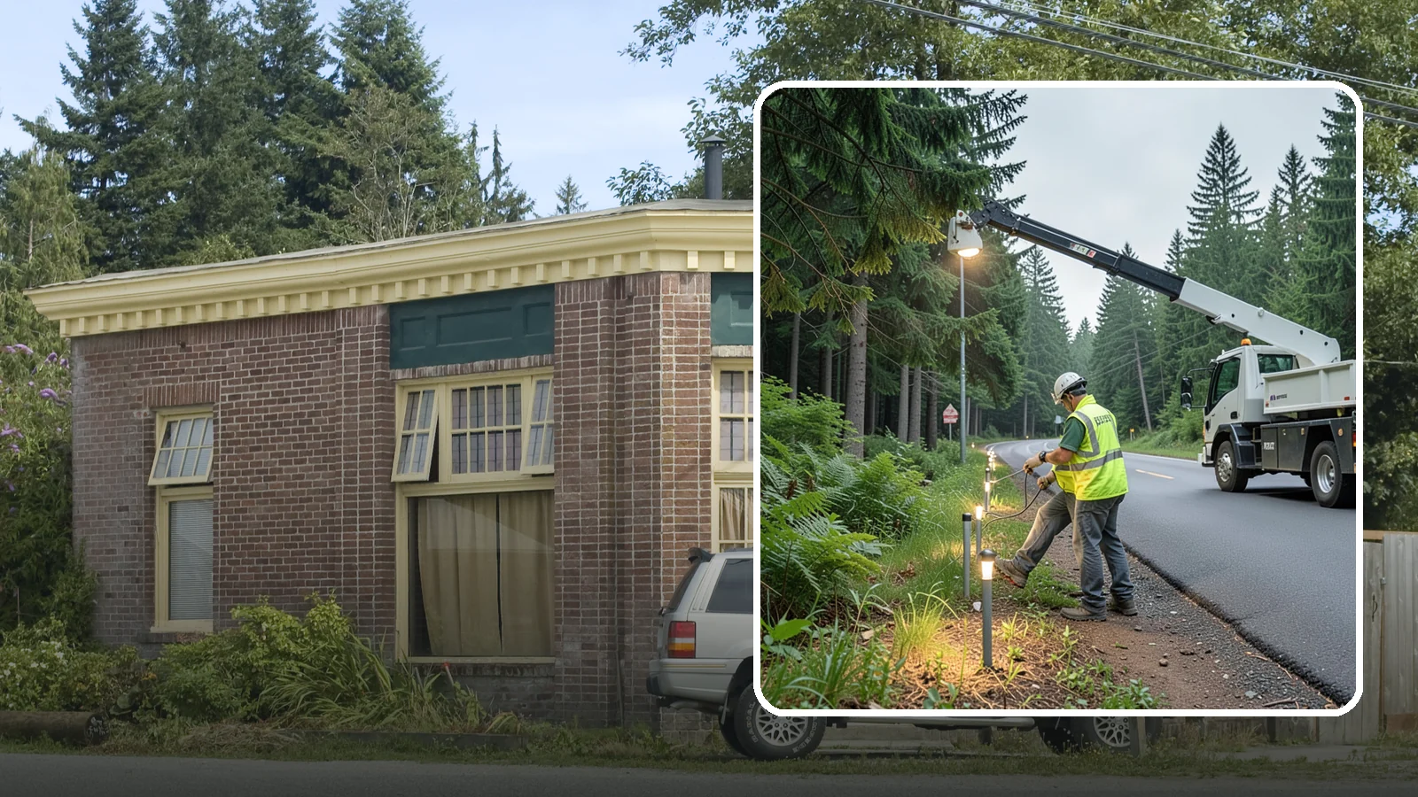 Path Lighting in Hamilton, Skagit County, WA - Installation and maintenance of walkway and trail lighting to keep public paths safe after dark.