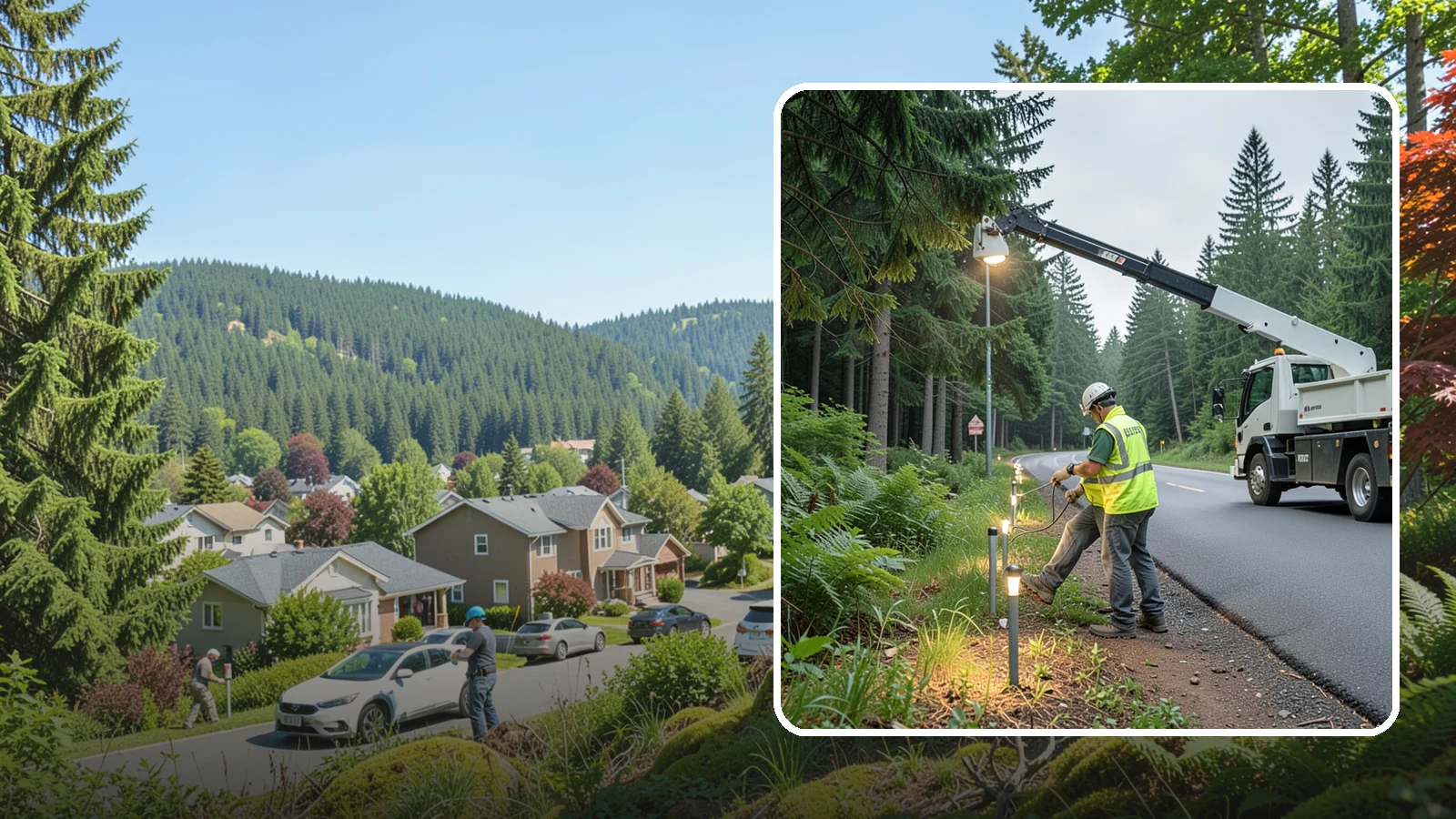 Path Lighting in Index, Snohomish County, WA - Installation and maintenance of walkway and trail lighting to keep public paths safe after dark.
