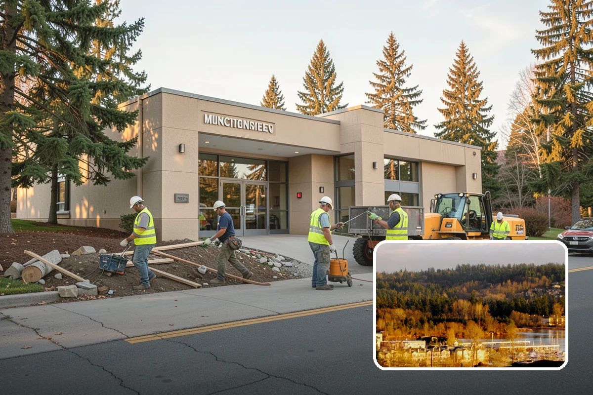 Path Lighting in Kenmore, King County, WA - Improves nighttime safety along paths and trails