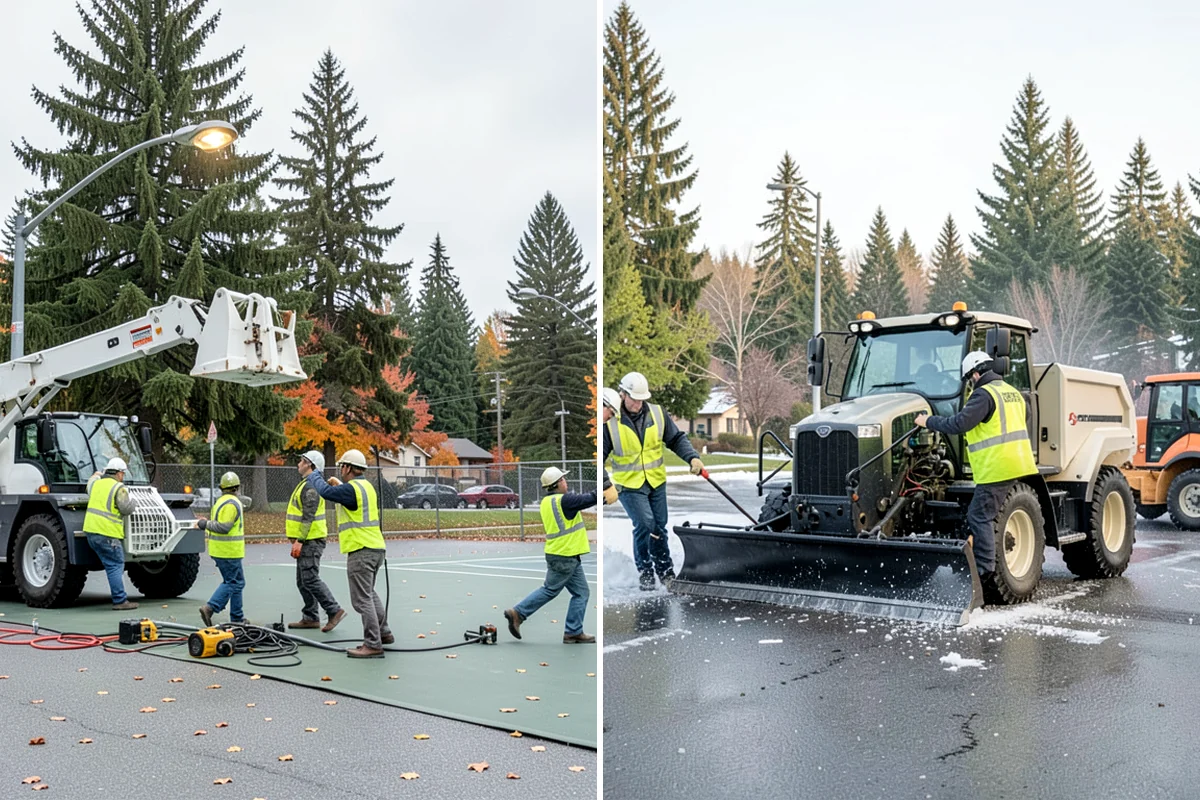 Path Lighting in Kenmore, King County, WA - Assess route lighting levels, spacing, and fixture condition