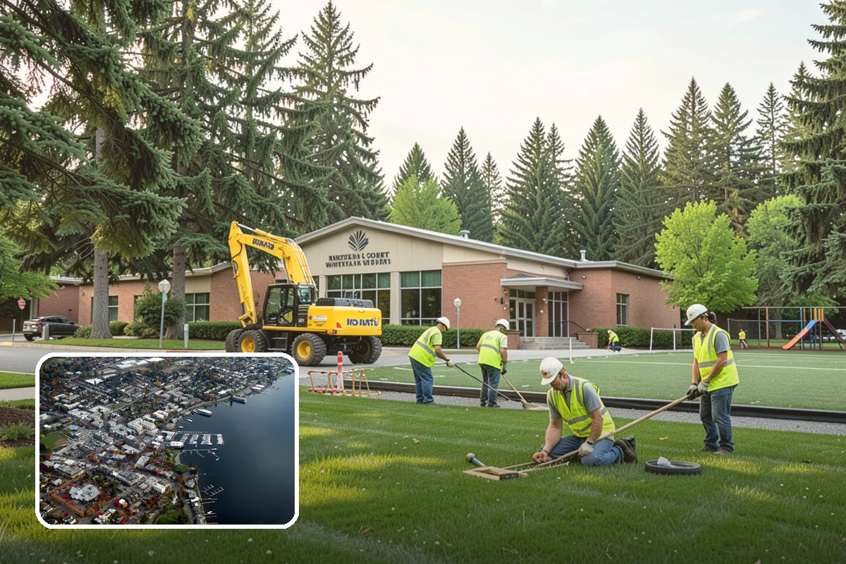 Path Lighting in Kirkland, King County, WA - Improves nighttime safety along paths and trails